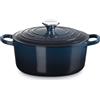 Le Creuset Evolution, cocotte rotonda 24 cm in ghisa vetrificata - nuit
