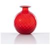 Venini MONOFIORI BALLOTON, vaso medium 20,5h cm - rosso