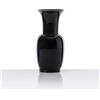 Venini OPALINO, vaso medium ø17 - 36h cm - nero
