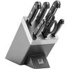 Zwilling J.A.Henckels Italia Gourmet, ceppo di coltelli, 7 pezzi, grigio