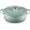 Le Creuset Evolution, cocotte ovale 29 cm in ghisa vetrificata - sea salt