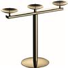 Mepra S.P.A. Giotto, candelabro 3 fiamme, oro