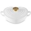 Le Creuset Tegame Basso a Cuore in ghisa vetrificata 20 cm - white