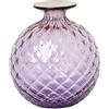 Venini Monofiori balloton, vaso Ø11x12,5 cm - Lilla Menta