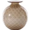 Venini Monofiori balloton, vaso Ø11x12,5 cm - Moka