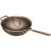 Zwilling J.A.Henckels Italia Milano, Wok marrone con coperchio in vetro - 30 cm