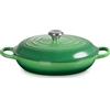 Le Creuset Evolution, tegame basso rotondo 28 cm in ghisa vetrificata - verde bamboo
