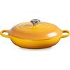 Le Creuset Evolution, tegame basso rotondo 28 cm in ghisa vetrificata - nectar