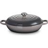 Le Creuset Evolution, tegame basso rotondo 28 cm in ghisa vetrificata - flint