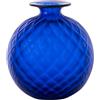 Venini Monofiori balloton, vaso Ø11x12,5 cm - Zaffiro