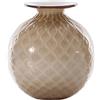 Venini Monofiori balloton, vaso Ø18x20,5 cm - Moka