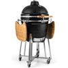 Baldassare Agnelli Kamado, barbecue grande con supporto