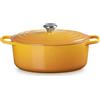 Le Creuset Evolution, cocotte ovale 31 cm in ghisa vetrificata - nectar