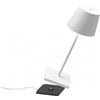Zafferano S.R.L. MINI Poldina pro lampada ricaricabile da tavolo di zafferano - bianco opaco