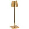 Zafferano S.R.L. MICRO Poldina pro lampada da tavolo ricaricabile di zafferano - oro lucido