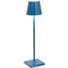 Zafferano S.R.L. MICRO Poldina pro lampada da tavolo ricaricabile di zafferano - blu capri