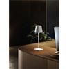 Zafferano S.R.L. Poldina l desk, lampada da tavolo con cavo (non ricaricabile) - grigio scuro