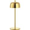 Zafferano S.R.L. Circe pro lampada da tavolo ricaricabile - oro lucido
