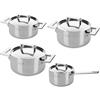 Mepra S.P.A. Attiva kuchen - batteria 7 pezzi