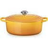 Le Creuset Evolution, cocotte ovale 29 cm in ghisa vetrificata - nectar