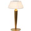 Zafferano S.R.L. Flaminia lampada da tavolo ricaricabile - Oro