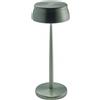 Zafferano S.R.L. Sister light, lampada ricaricabile da tavolo wi-fi - verde