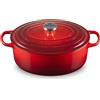 Le Creuset Evolution, cocotte ovale 31 cm in ghisa vetrificata - ciliegia