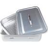 Baldassare Agnelli Vaporiera rettangolare 1 coperchio, in alluminio 3 mm, 40x28 cm