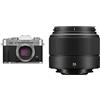 Fujifilm X-T30 III Silver con XC35mmF2 Black