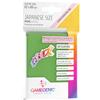 Gamegenic ggs10120ml - 60 japanese size prime sleeves - green