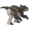 Mattel Jurassic World Massive Stretch Fierce Changers - Dinosauri Trasformabili 2 in 1, da Indoraptor e Brachiosauro in 16 passaggi, giocattolo per bambini, 6+ anni, HPD35