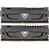 Patriot acciaio viper (2 x 8GB, 3600 MHz, DDR4-RAM, DIMM), Memoria RAM, Grigio