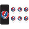 GRATEFUL DEAD Guitar Picks 6 Pack Tin Box OFFICIAL MERCHANDISE