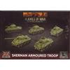 Battlefront Miniatures Flames of War Sherman Armoured Troop (Plastic)
