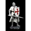 Figura Dei Crociati Tedeschi Con Scudo E Spada - Guerriero Fantasy Medievale