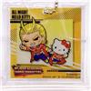 Bandai Portachiavi acrilico All Might Hello Kitty Sanrio × My Hero Academia Bandai...