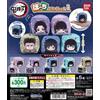 Bandai Demon Slayer: Kimetsu no Yaiba Pouch Collection 2 set completo di 5 Bandai Gasha