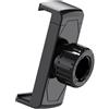 CAZSTYK Supporto per telefono con montaggio a da 17 mm, clip da, B | Clip per staffa per telefono regolabile per cellulare da 60-90 mm, clip per staffa per telefono con morsetto