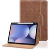 Oduio Custodia per Samsung Galaxy Tab S12 Plus 12,4 2026 (SM-X840/X846B) | Custodia protettiva a portafoglio in pelle PU con portapenne, supporto multi-angolo con cinturino da polso e tasca