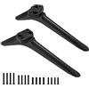 Dinghosen Standfuß für Hisense Roku TV, TV-Ständer, Beine passend für R6, H65, H78, Serie 32H4030F3, 32H4G, 43R6E3, 50R6E3, 50A6G, 55R6090G, 55H658R6570G E3 58 H6870 65R6E3 65H6550F con Schrauben