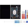 swark Display LCD compatibile con [Lenovo] Tab 2 A10-70F A10-70L 10.1 pollici (nero con cornice) Touch Screen Digitizer Replacement + strumenti