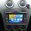 Loddery 2+32G Autoradio Stereo per Ford Fiesta 2005-2008 con Carplay Android Auto | Android 14 7 pollici Touch Screen Radio Lettore Multimediale con navigazione GPS FM RDS SWC Mirror Link Split Screen Wifi