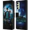 Head Case Designs Licenza Ufficiale Harry Potter Ron, Harry & Hermione Poster Prisoner of Azkaban IV Custodia Cover in Pelle a Portafoglio Compatibile con Samsung Galaxy A14 5G