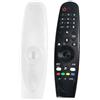 Generisch Custodia per telecomando - protezione in silicone | telecomando TV in silicone | confezione da 2 pezzi trasparente ispessito antiurto custodia protettiva per Smart TV, anti-caduta, trasparente, blu