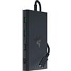 Razer USB-C Dock - 11 porte con HDMI, Gigabit Ethernet, porta audio da 3,5 mm, USB-A e -C, compatibile con Windows e Mac (uscita schermo con 4K, suono surround 7.1) Nero