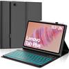 FOGARI Tastiera per Lenovo Tab Plus 11,5 pollici 2024 | Custodia con tastiera inglese Ñ retroilluminata Bluetooth magnetica per tablet Lenovo Tab Plus 11,5 TB351FU, nero