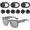 Goktvai 3pz Scorrevole Occhiali Intelligenti Coperture Privacy Fotocamera, Copertura Privacy Luce LED con Adesivi Bloccaluce Compatibile con Skyler/Headliner Occhiali Intelligenti