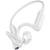 Générique Cuffie a Conduzione Ossea Auricolari Smart Open Ear Traduzione IA con | Casco AI Conduzione Ossea per Sport Corsa Ciclismo Fitness Outdoor