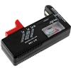 OISE ART STORE Trade Shop - Tester per Batteria Pila Pile Stilo Mini Stilo da 1.5 A 9 V Controllo Carica