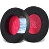 Lukvcoe Cuscinetti auricolari di ricambio in gel rinfrescante per cuffie Anker Soundcore, compatibili con Life Q10, Q10BT, Life 2 Neo (non compatibili con Life 2), tessuto in seta di ghiaccio ad alta